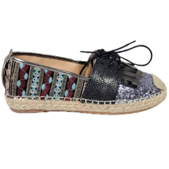 BELUCCI IBIZA SLIP ON ESPADRILLE / SIZE 38 - Picture 8 of 13